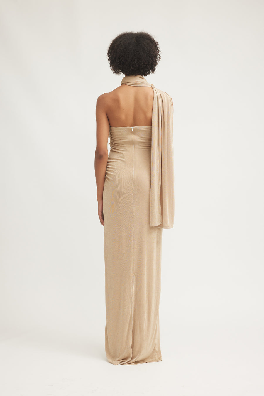 IESHA DRESS - CHAMPAGNE