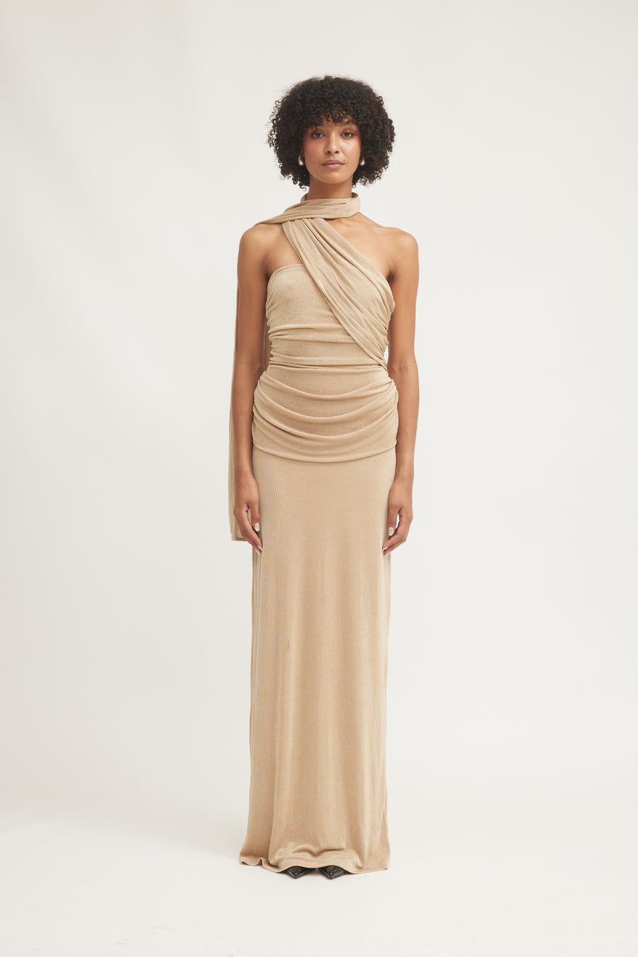 IESHA DRESS - CHAMPAGNE