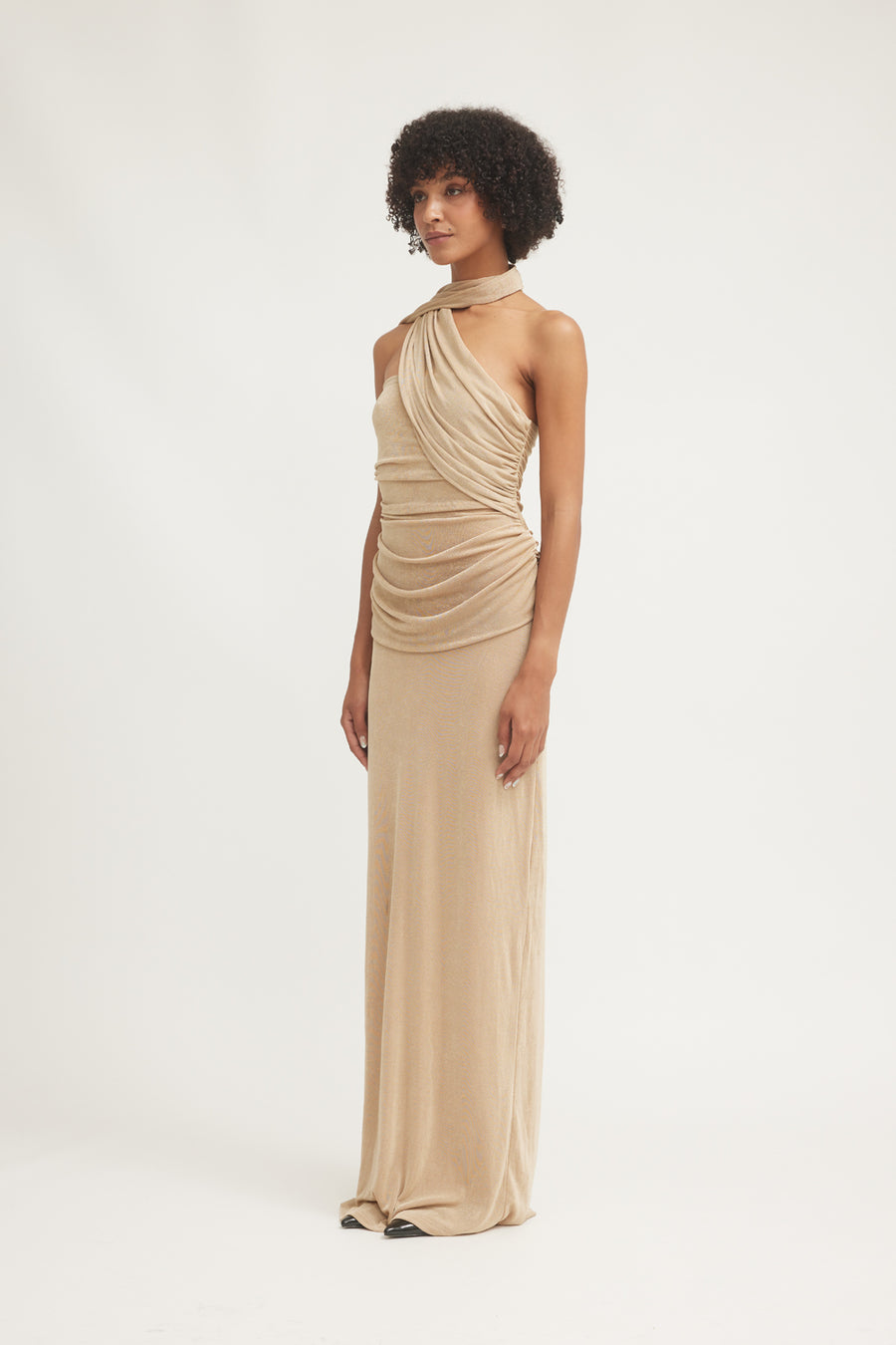 IESHA DRESS - CHAMPAGNE