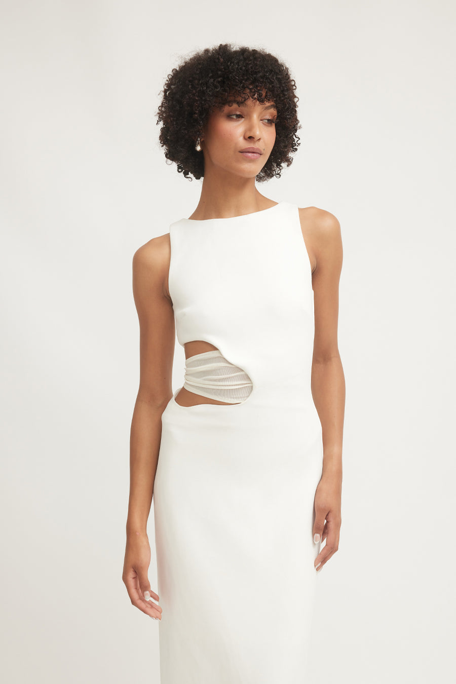 VALENTINA DRESS - IVORY