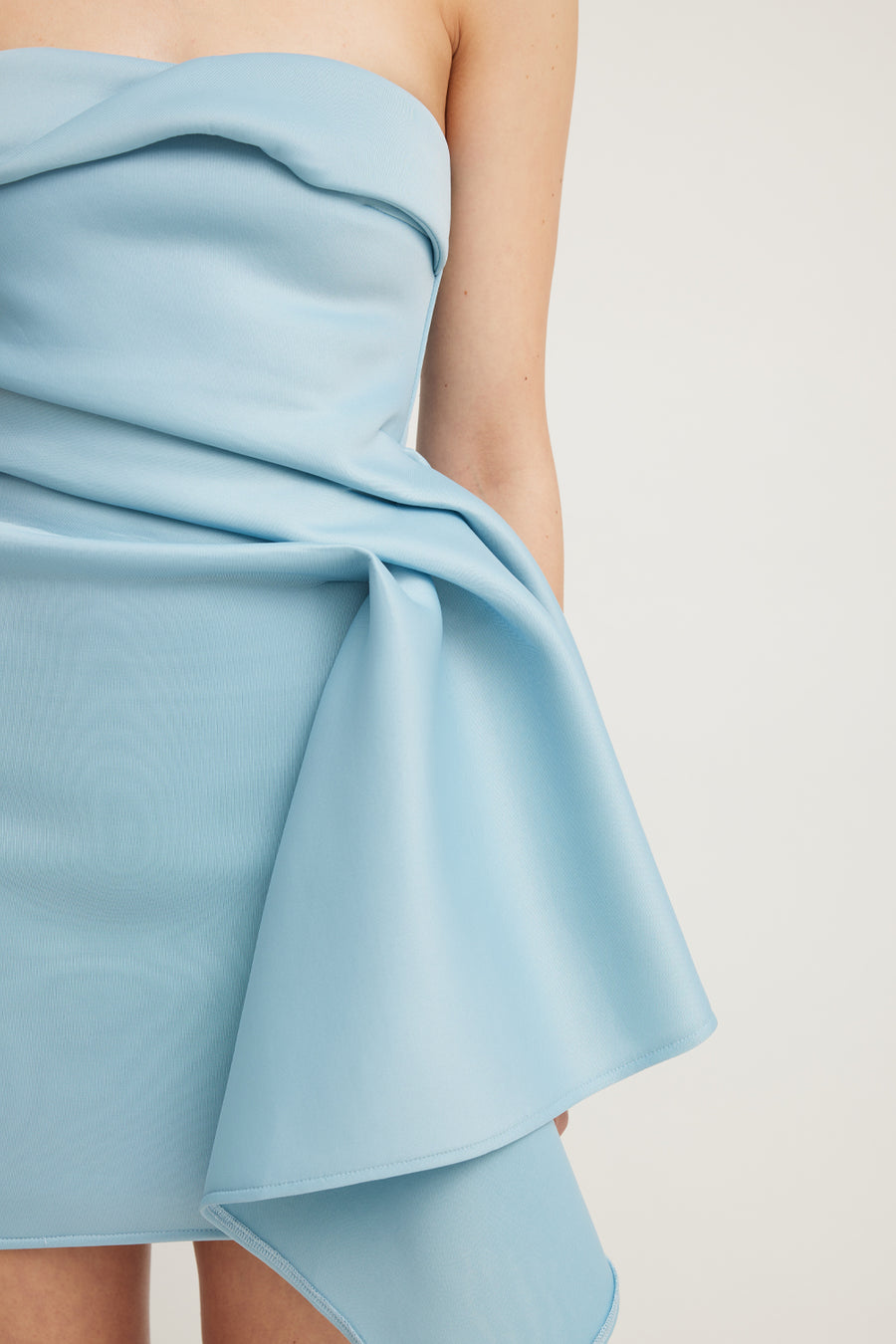 NEVIE DRESS - POWDER BLUE