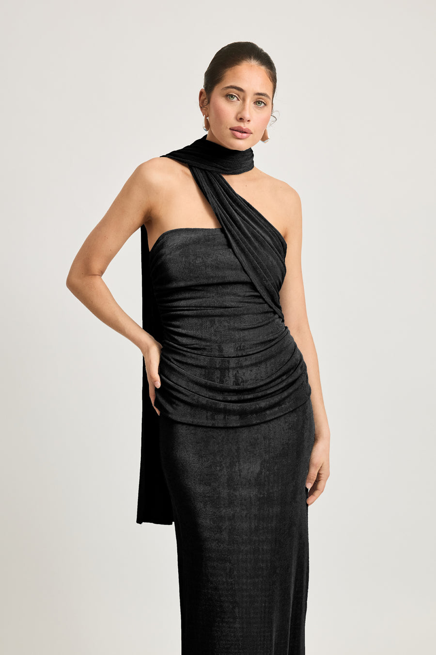 IESHA DRESS - BLACK