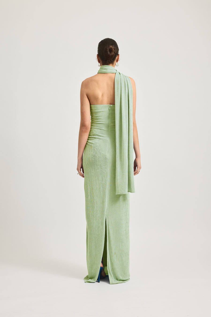 IESHA DRESS - MATCHA GREEN