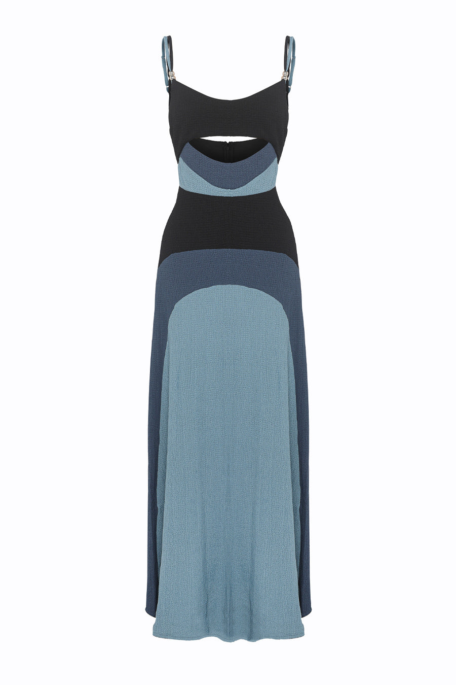 RAMONA DRESS - DEEP LAGOON